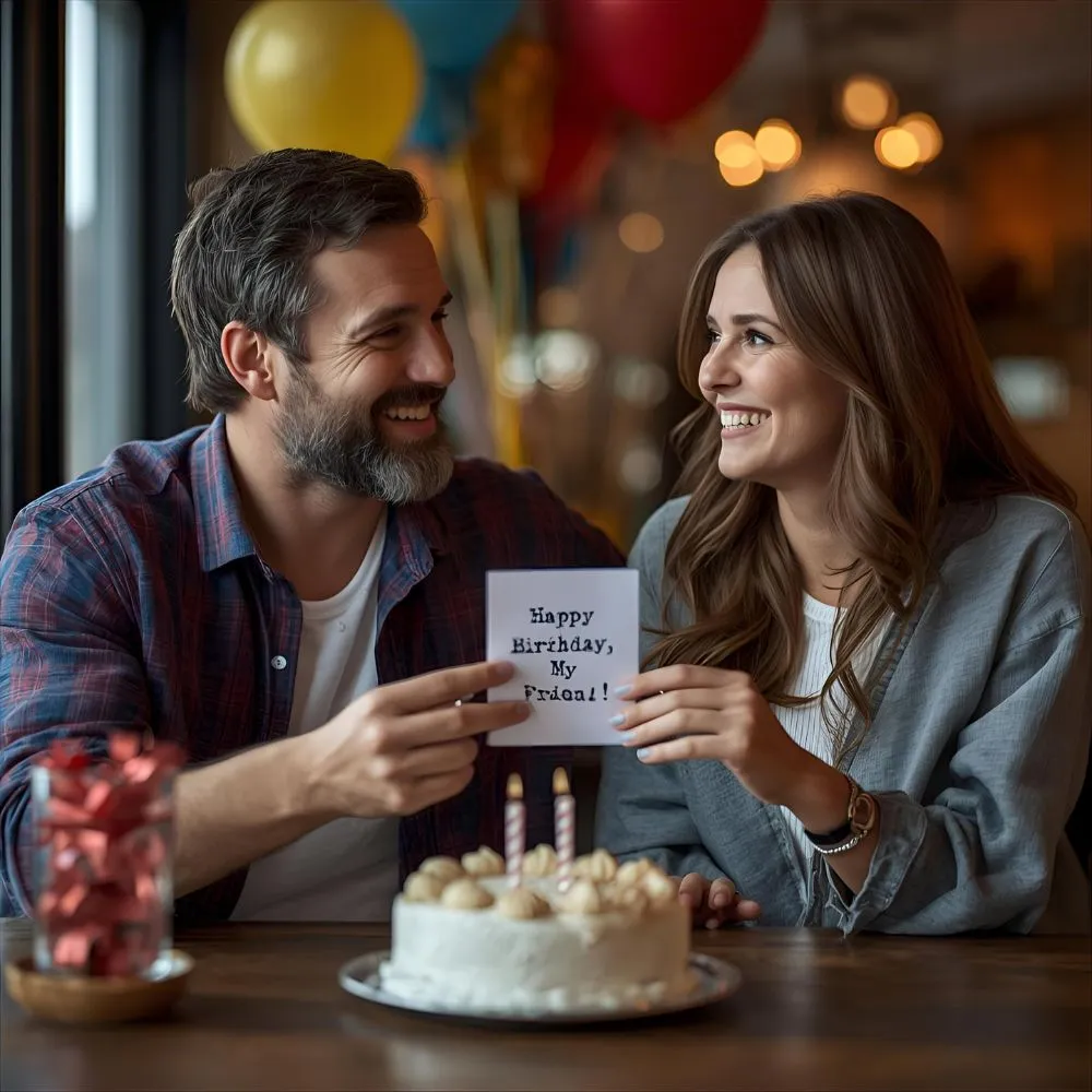 Short Friend Birthday Message