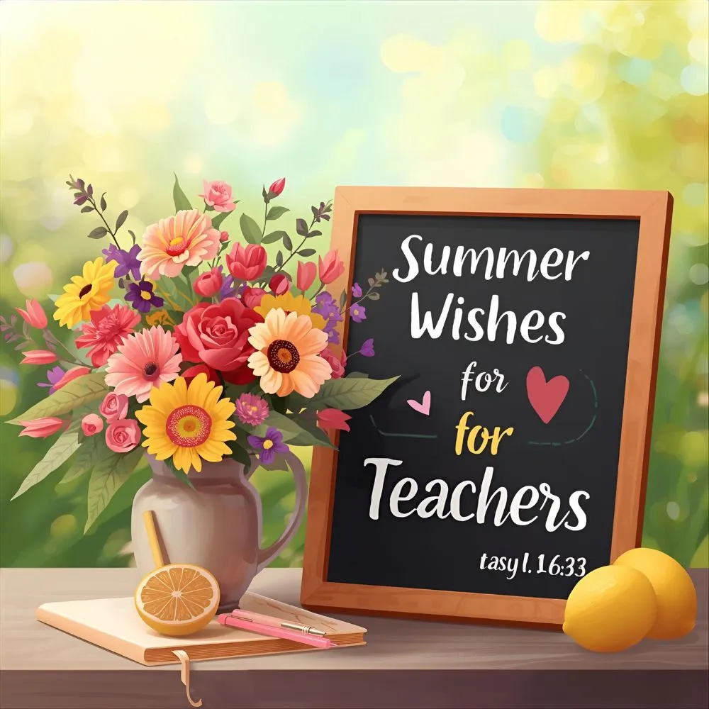 Summer Wishes for Teachers