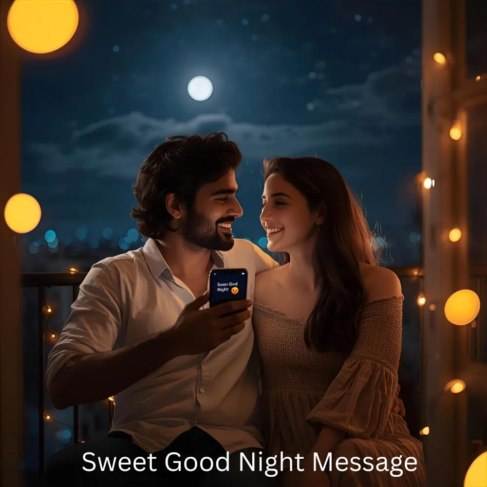 Sweet Good Night Message