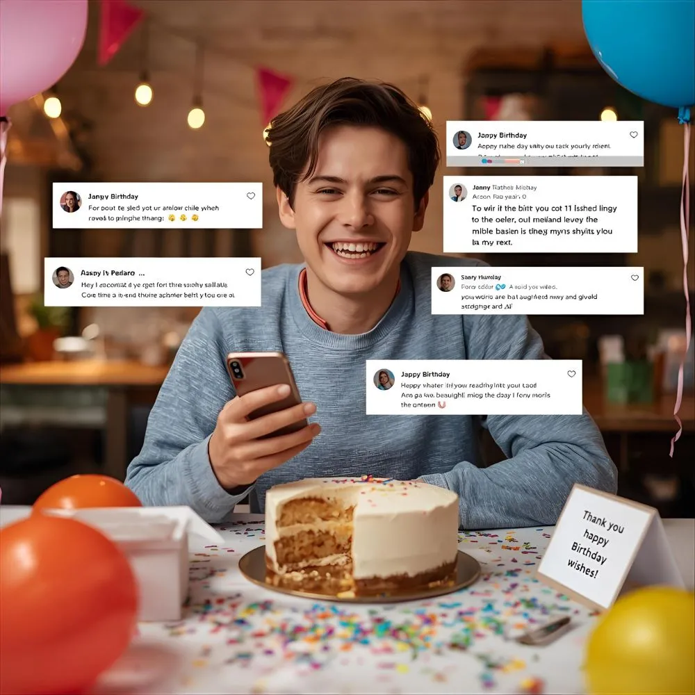 Thank You for the Birthday Wishes Funny