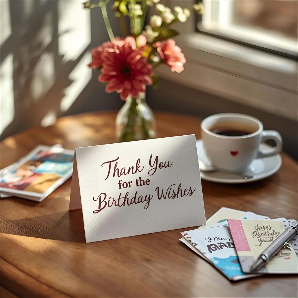 Thank You for the Birthday Wishes Quotes