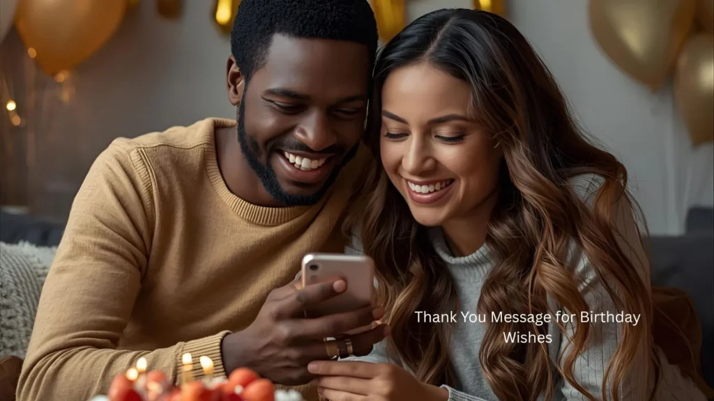 Thank You Message for Birthday Wishes