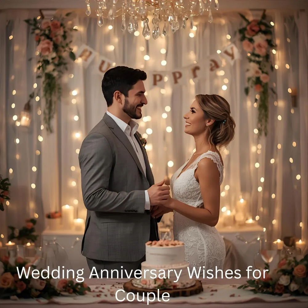 Wedding Anniversary Wishes for Couple