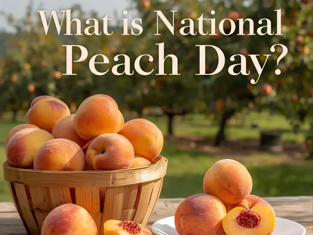 What is National Peach Day?