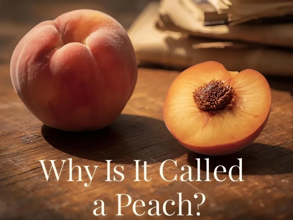 Why is it called a peach?