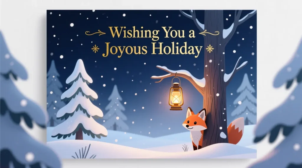 Anti-generic Holiday Messages