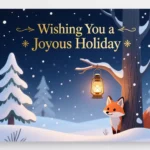 Anti-generic Holiday Messages