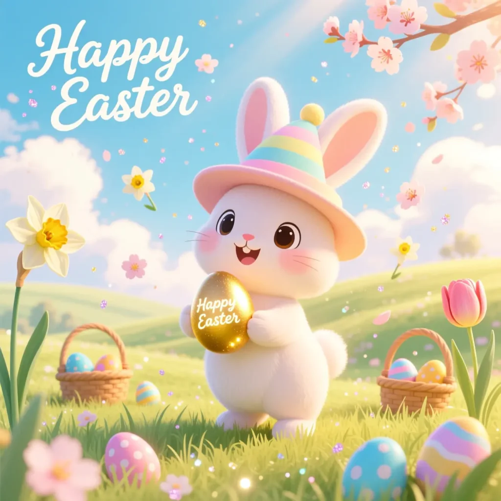 Cute Happy Easter Wishes