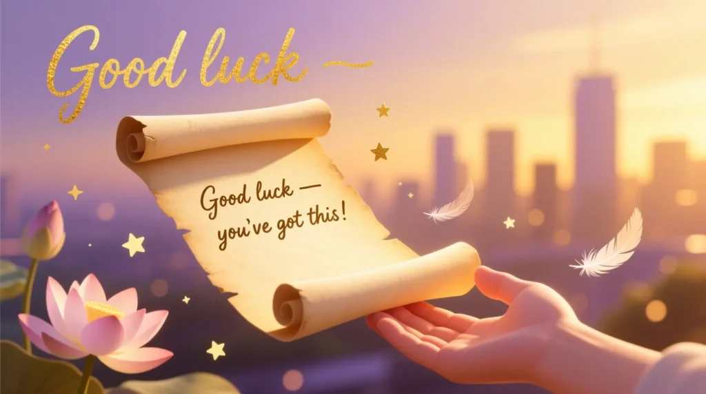 Good Luck Wishes
