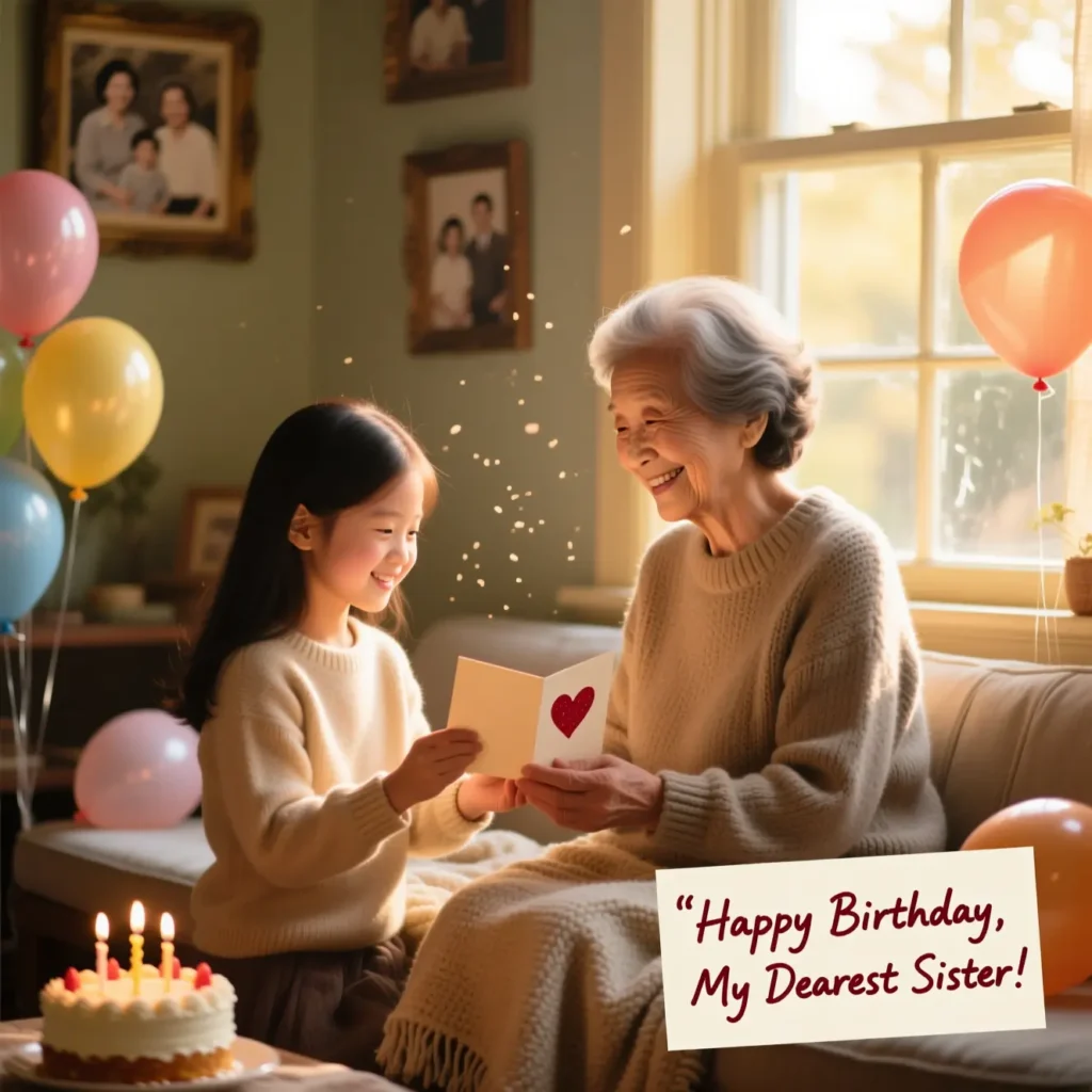 Heart Touching Birthday Wishes for Sister