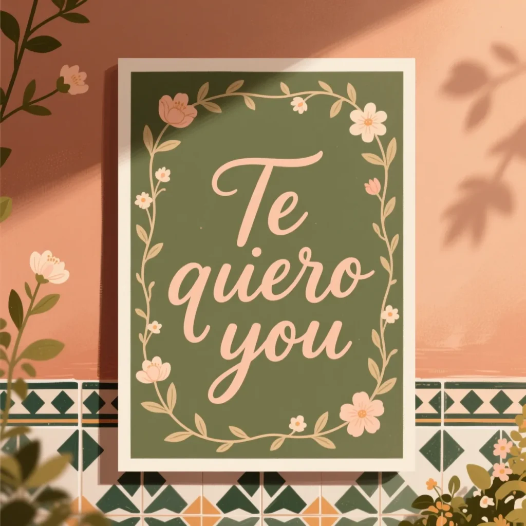 How to say I love you in Spanish
