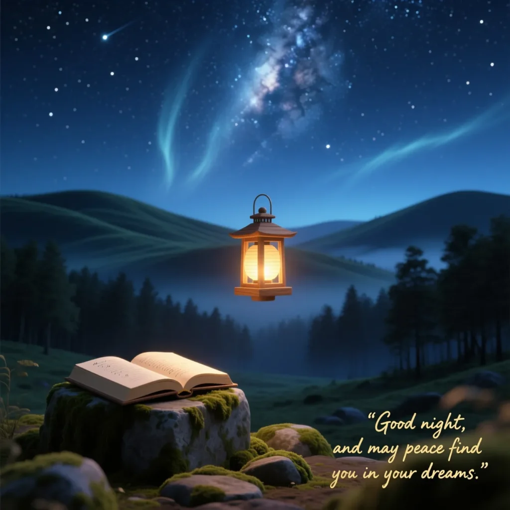 Spiritual inspirational good night quotes