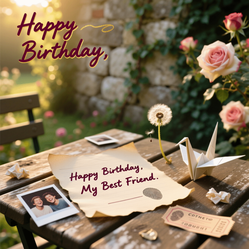 Touching Birthday Wishes for Best Friend