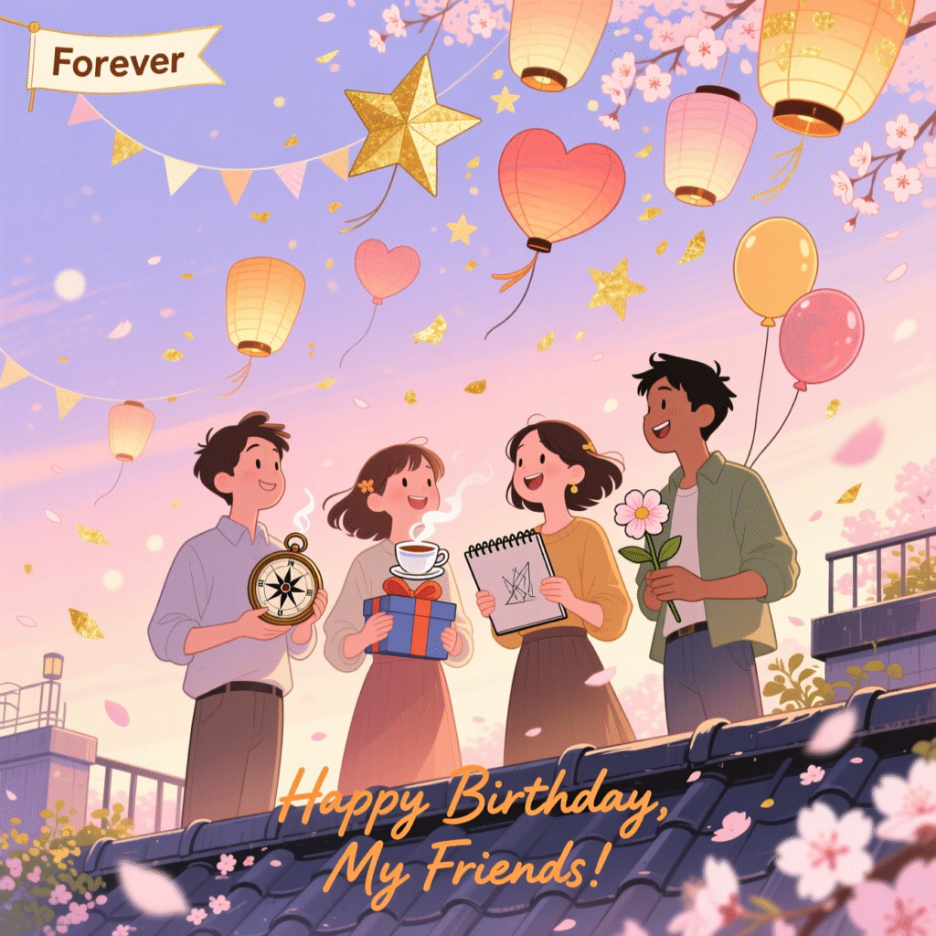 Unique Birthday Wishes for Friends