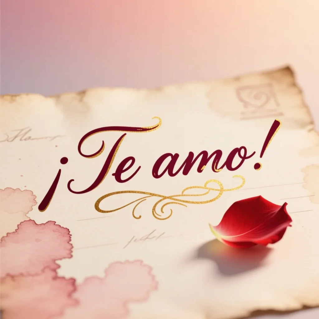 What is I love you in Spanish