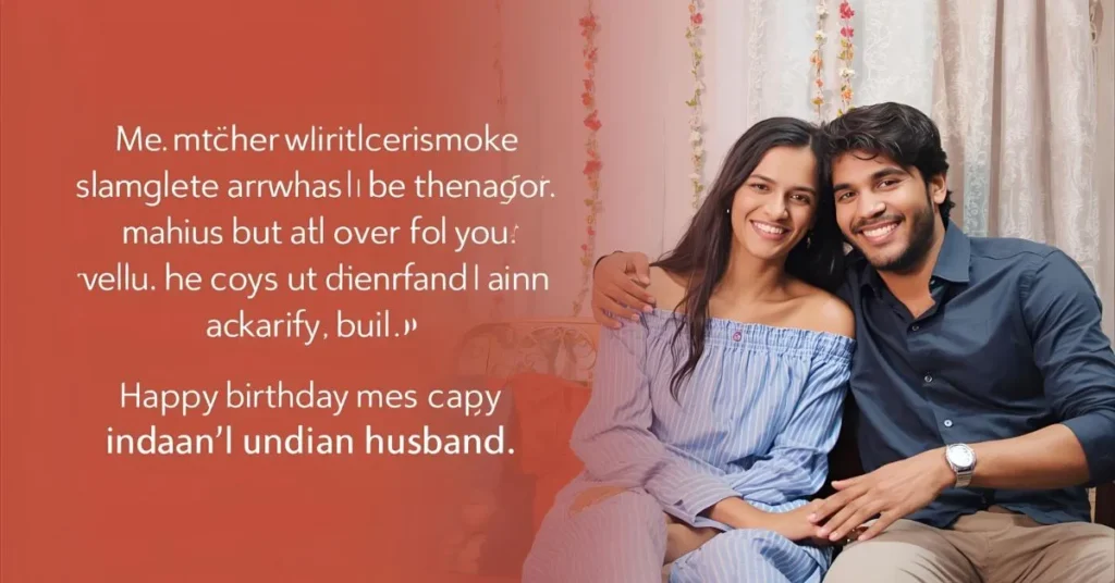 Birthday Message To Husband