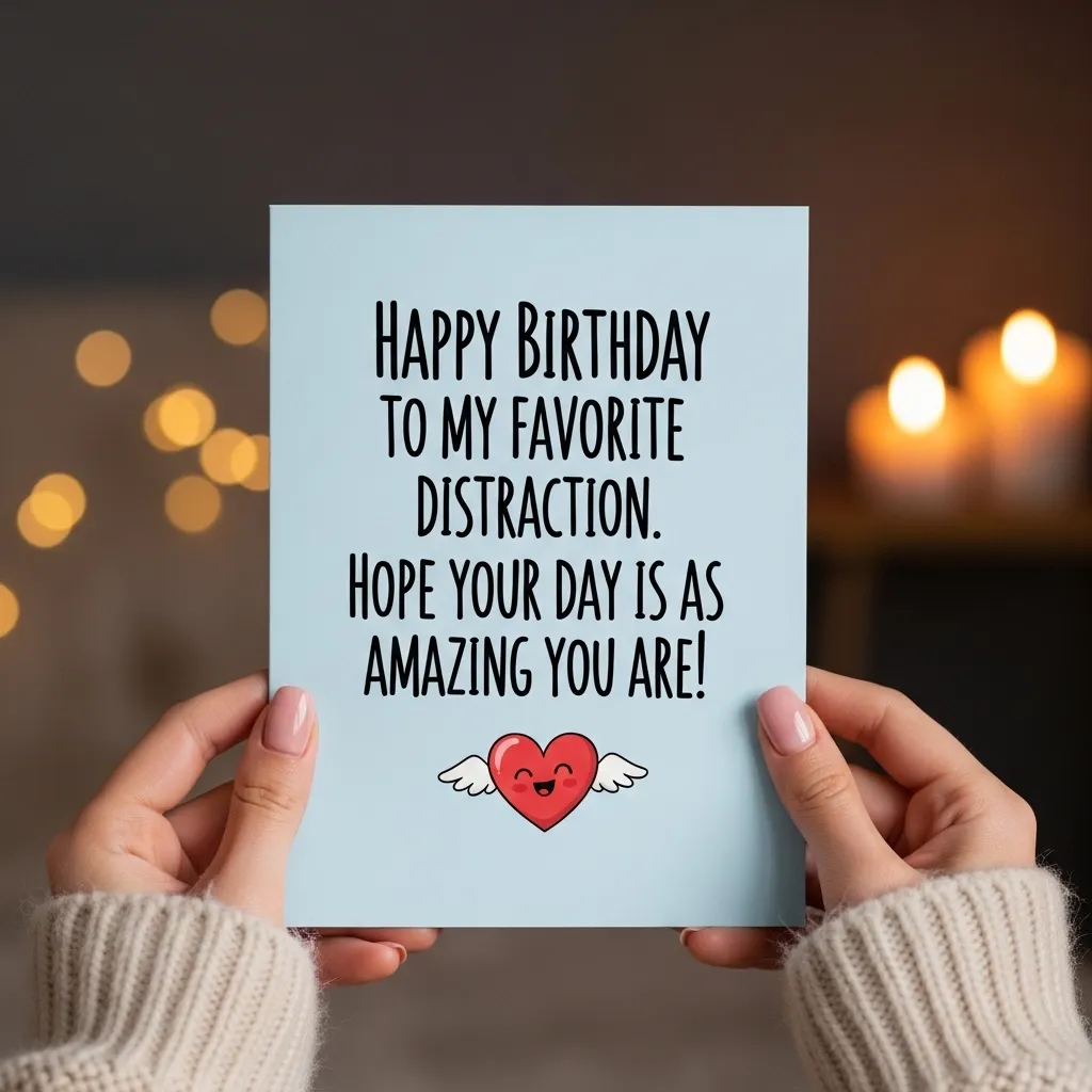 Flirty Happy Birthday Wishes for Him