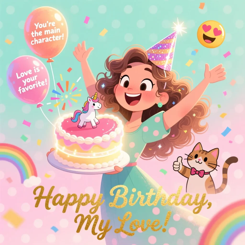 Funny Birthday Wishes for Girlfriend