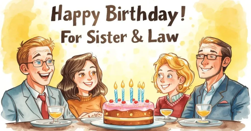Funny Birthday Wishes for Sister-in-Law