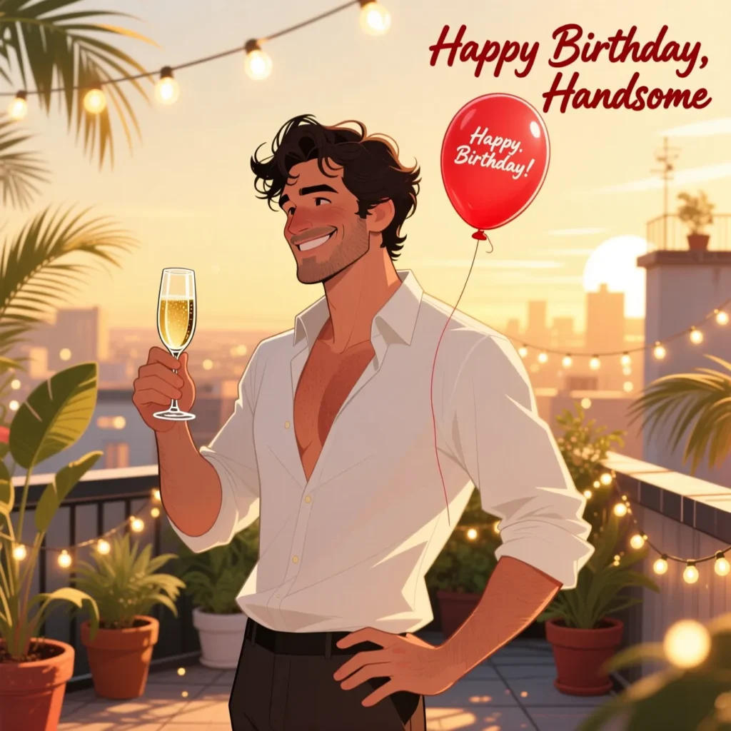 Funny Flirty Birthday Wishes for Him