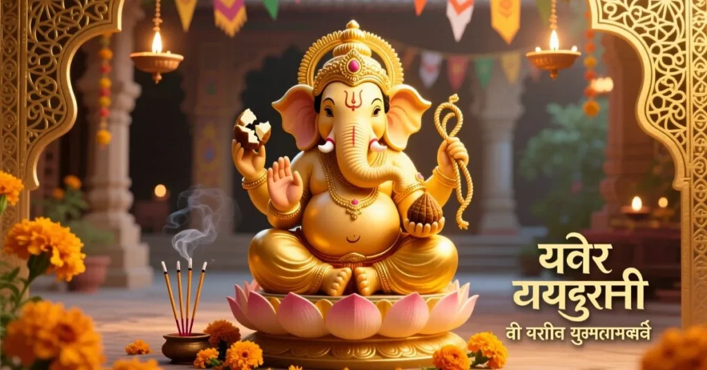 Ganesh Chaturthi Wishes in Hindi