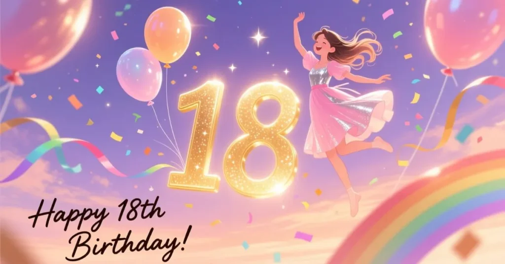 Happy 18th Birthday Wishes