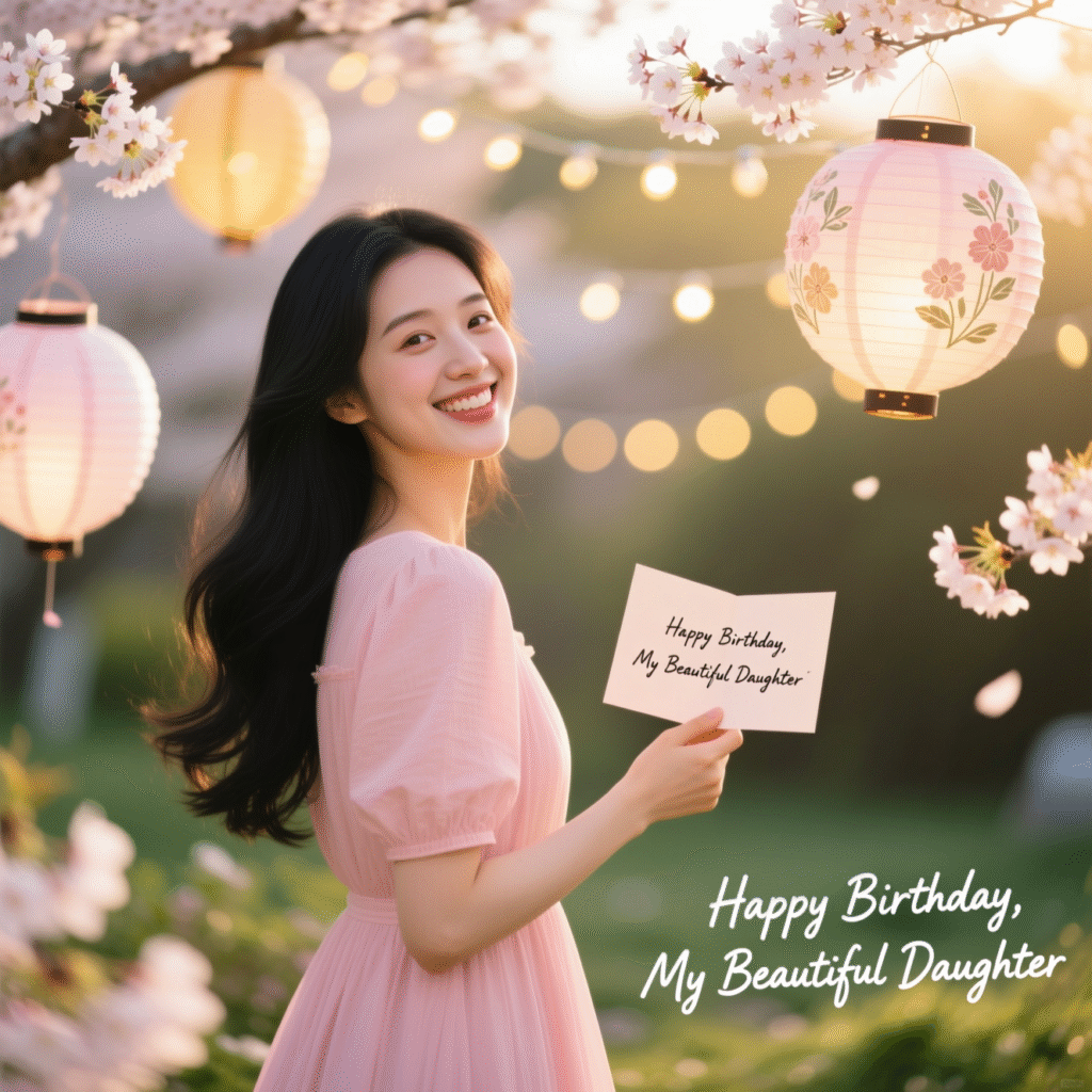 Happy Birthday to My Beautiful Daughter Images