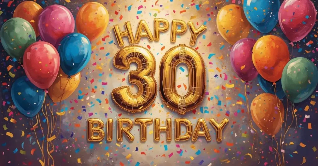 Inspirational 30th Birthday Wishes