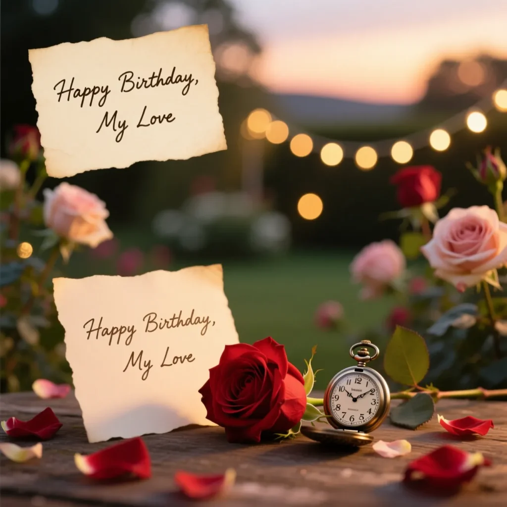 Romantic Birthday Wishes for Husband