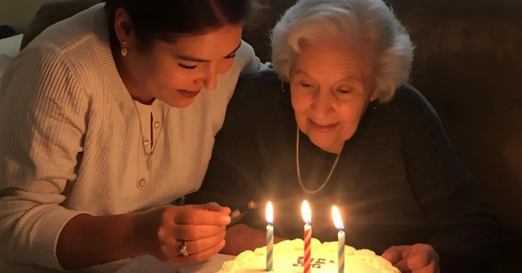 Touching Birthday Wishes for Elderly Woman 