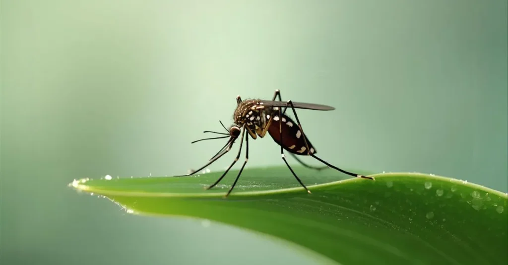 What are a few lines about mosquitoes?