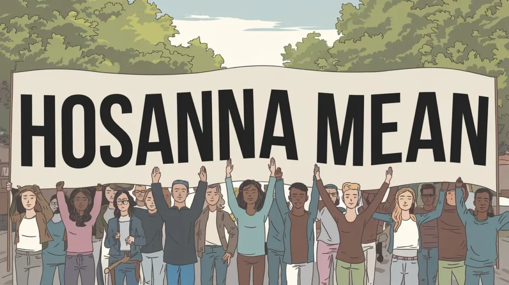 Hosanna Mean