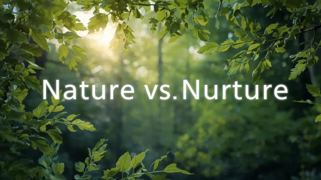 Nature Refer to in the Nature vs. Nurture Debate