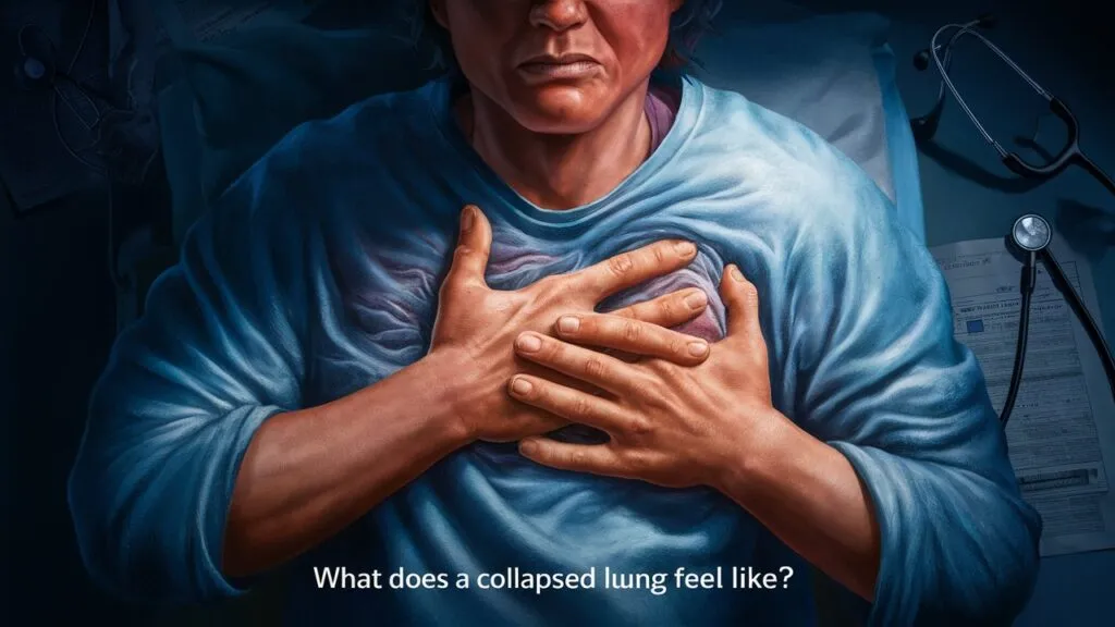 What does A Collapsed lung Feel like