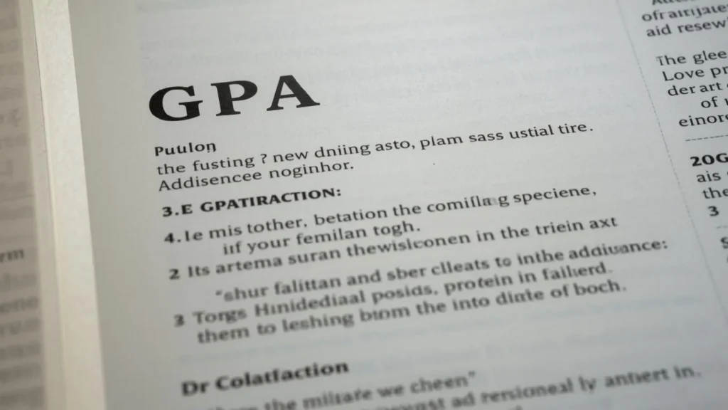 what does gpa stand for