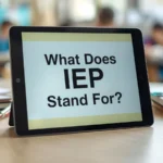 What Does IEP Stand For