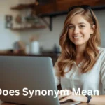 What Does Synonym Mean