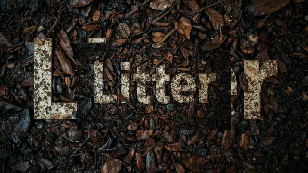 Litter Meaning