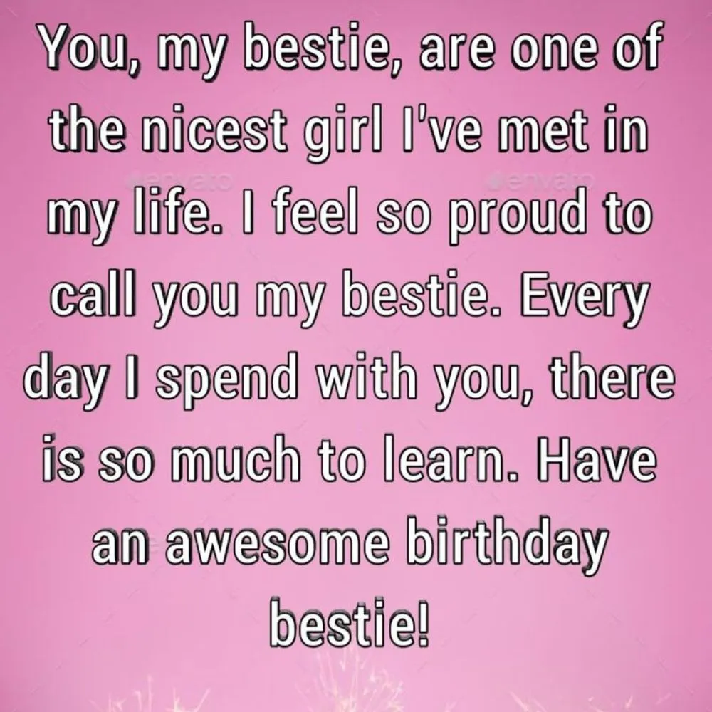 Birthday Wishes for Female Best Friend