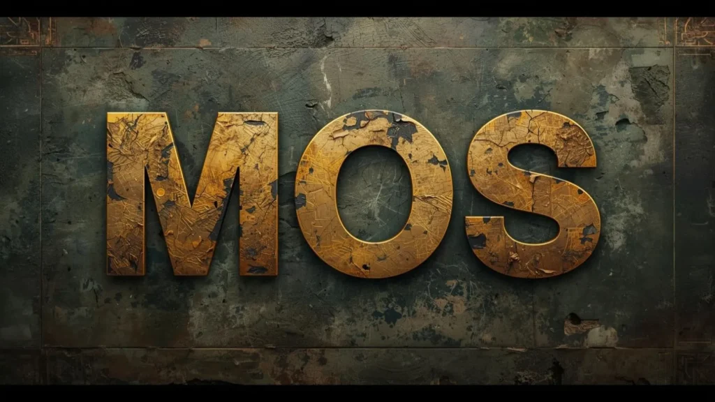 Mos military meaning