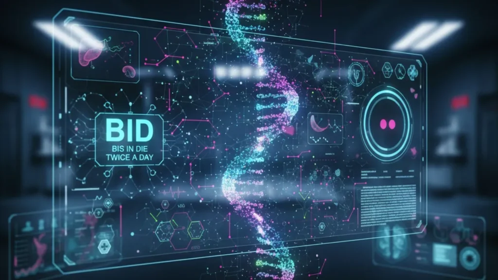 what does bid mean in medical terms