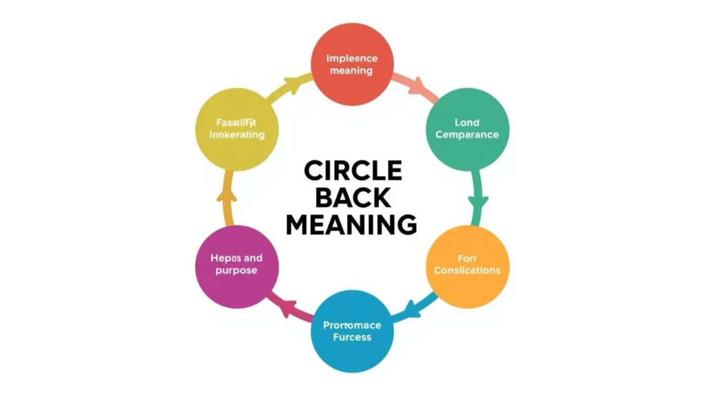 Circle Back Meaning