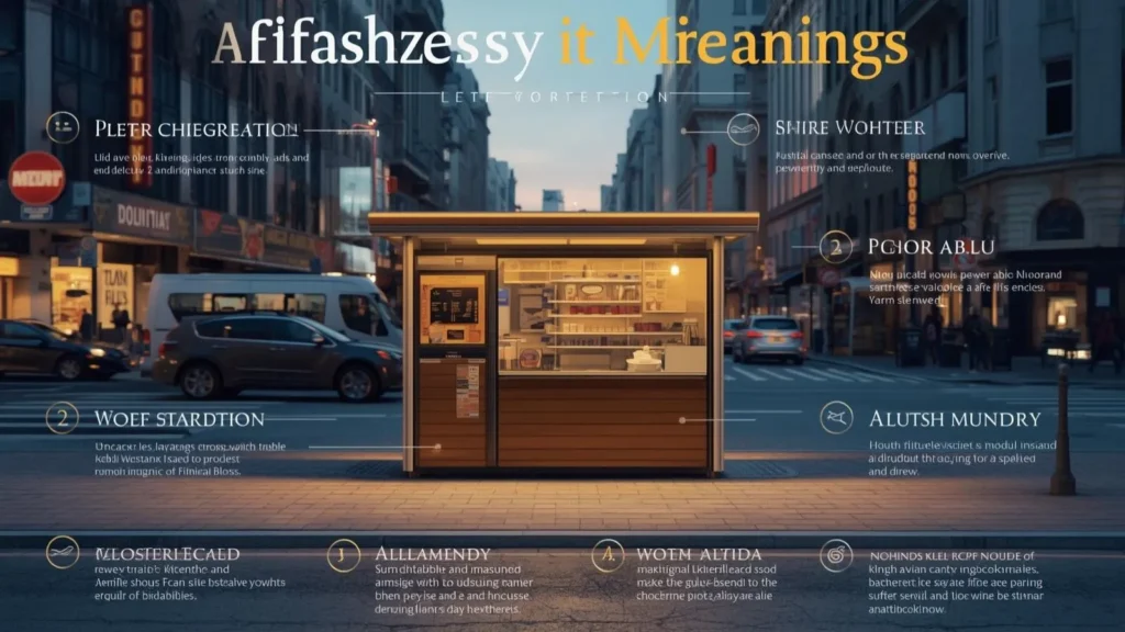 Kiosk Meaning