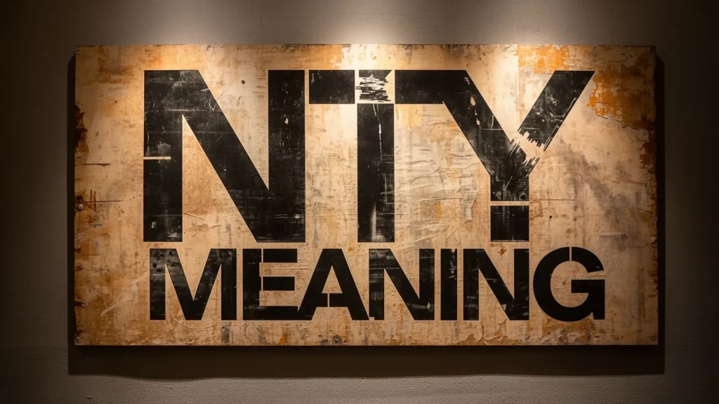 NTY Meaning