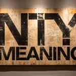 NTY Meaning